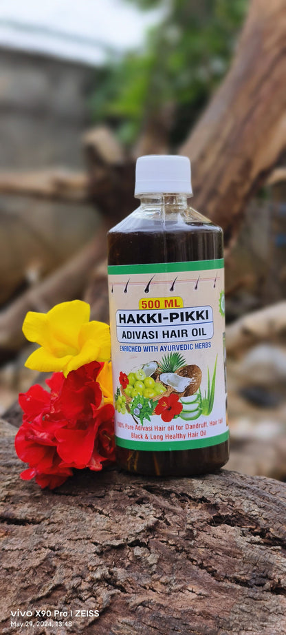 Hakki Pikki Adivasi Herbal Hair oil