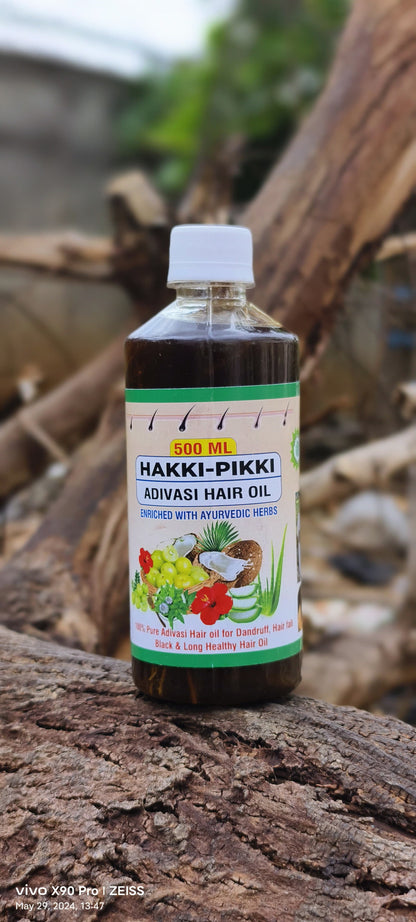 Hakki Pikki Adivasi Herbal Hair oil