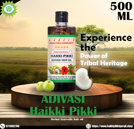 Hakki Pikki Adivasi Herbal Hair oil